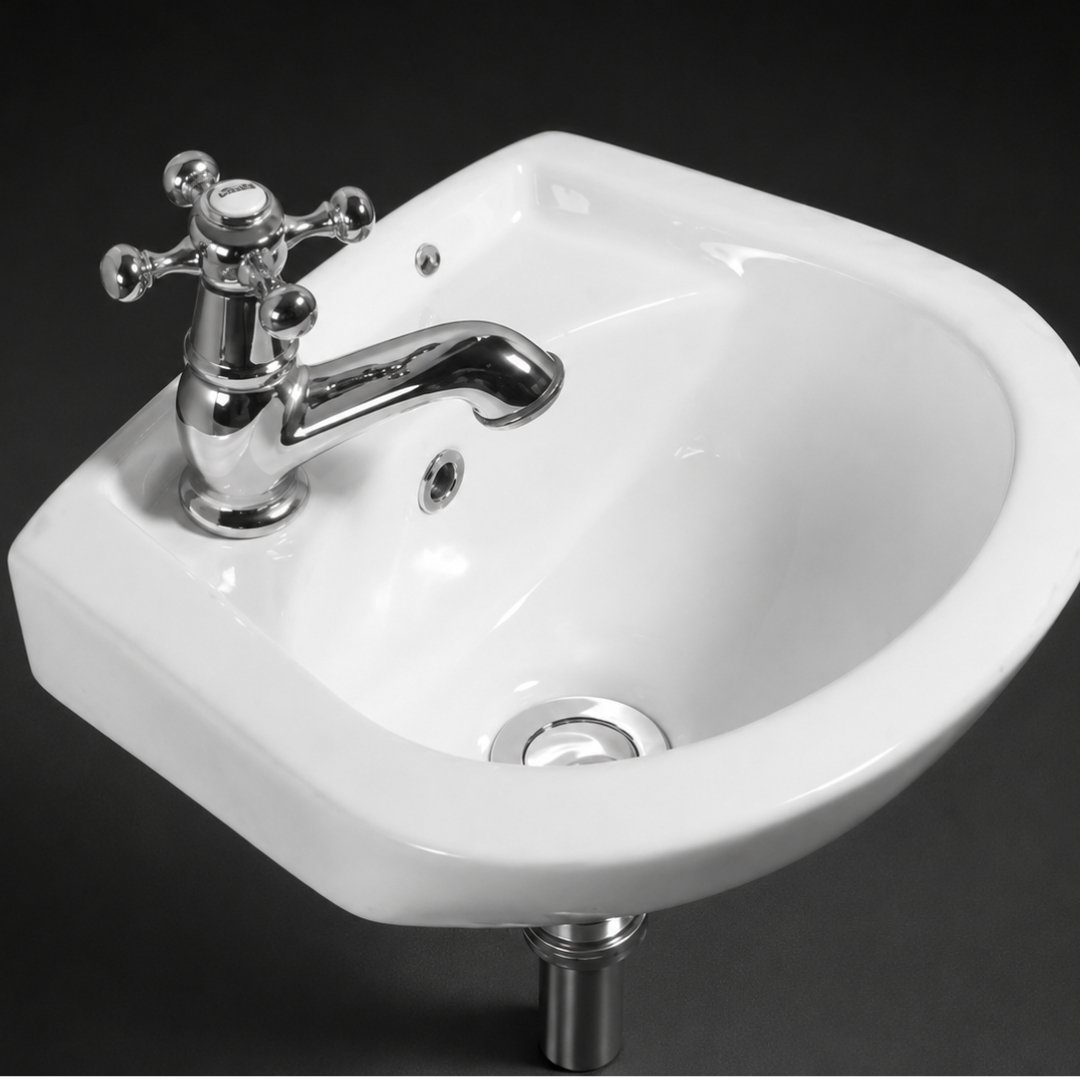 Ravi Wall Hung Basin Wash Basin - My Home Studio